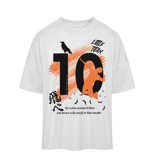 "Little Titan" Front Organic Oversized Shirt
