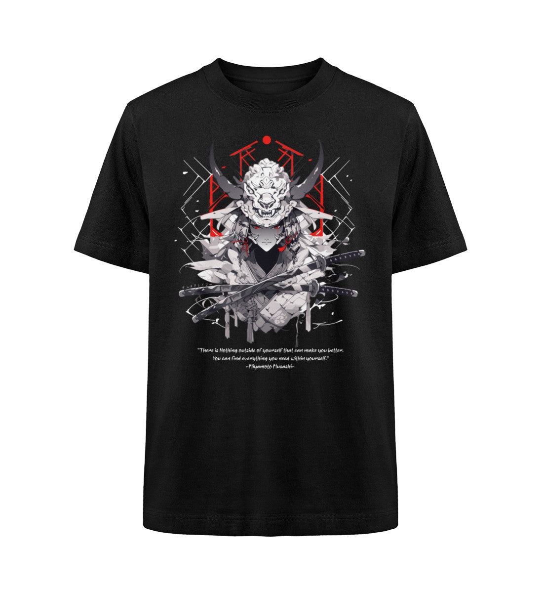 "Miyamoto Musashi" Samurai Organic Heavy Oversized T-Shirt