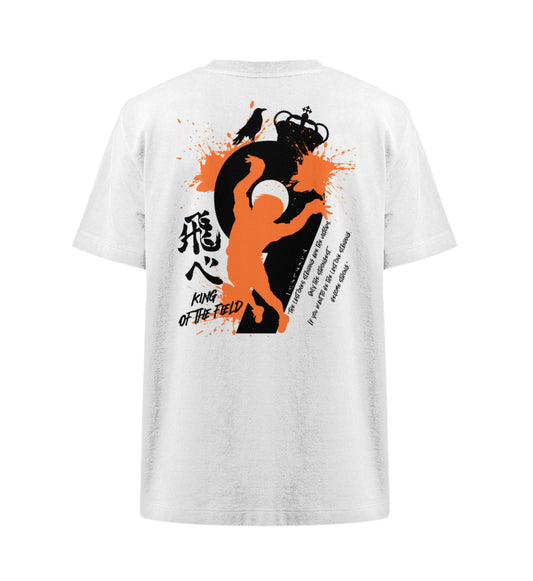 "King Of The Field 2.0" Back Organic Heavy Oversized T-Shirt
