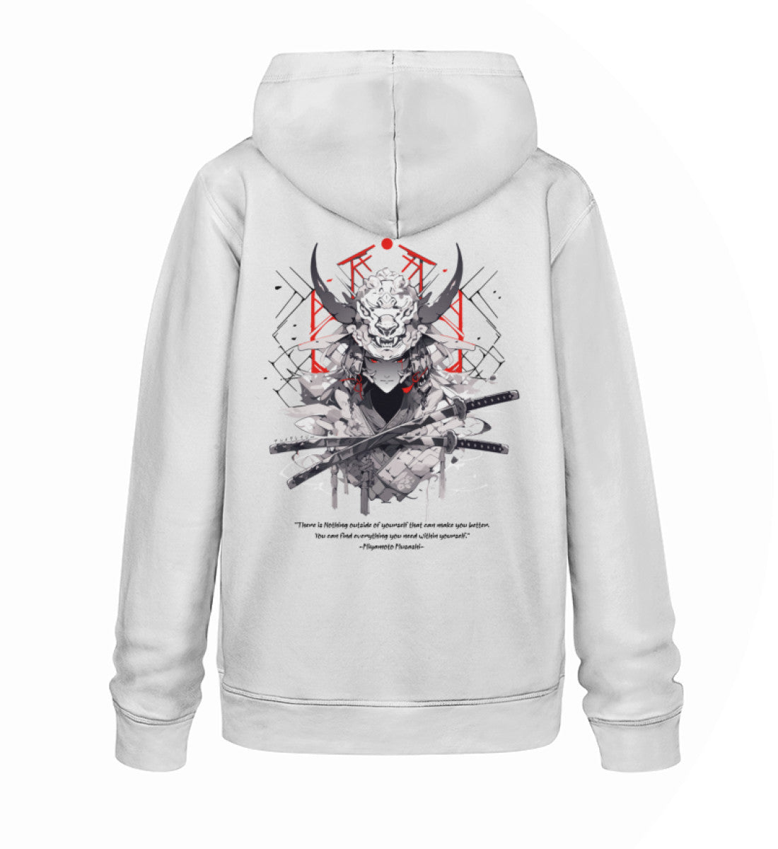"Miyamoto Musashi" Samurai - Unisex Organic Hoodie