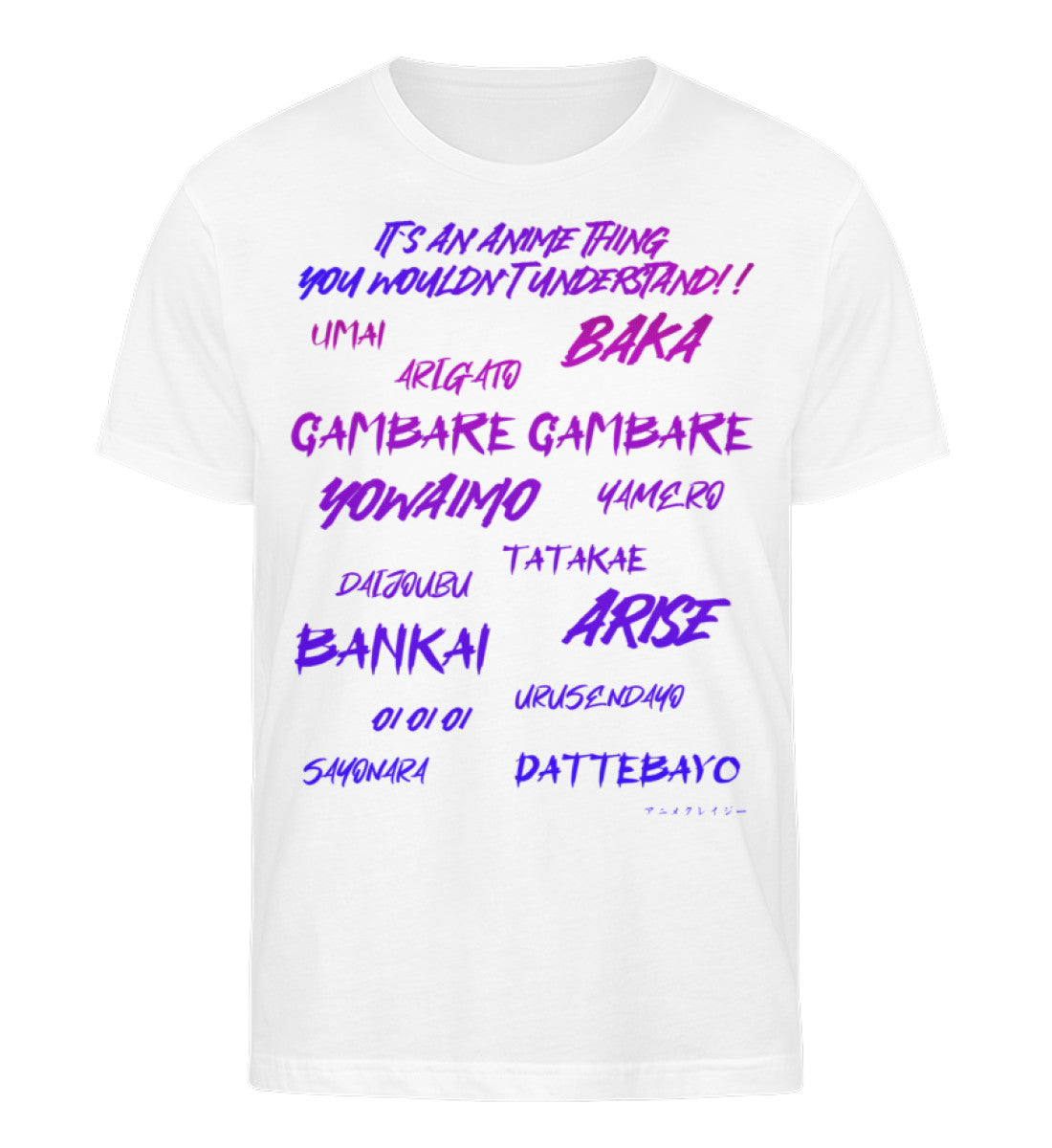 "It`s an Anime Thing" Unisex Organic Shirt