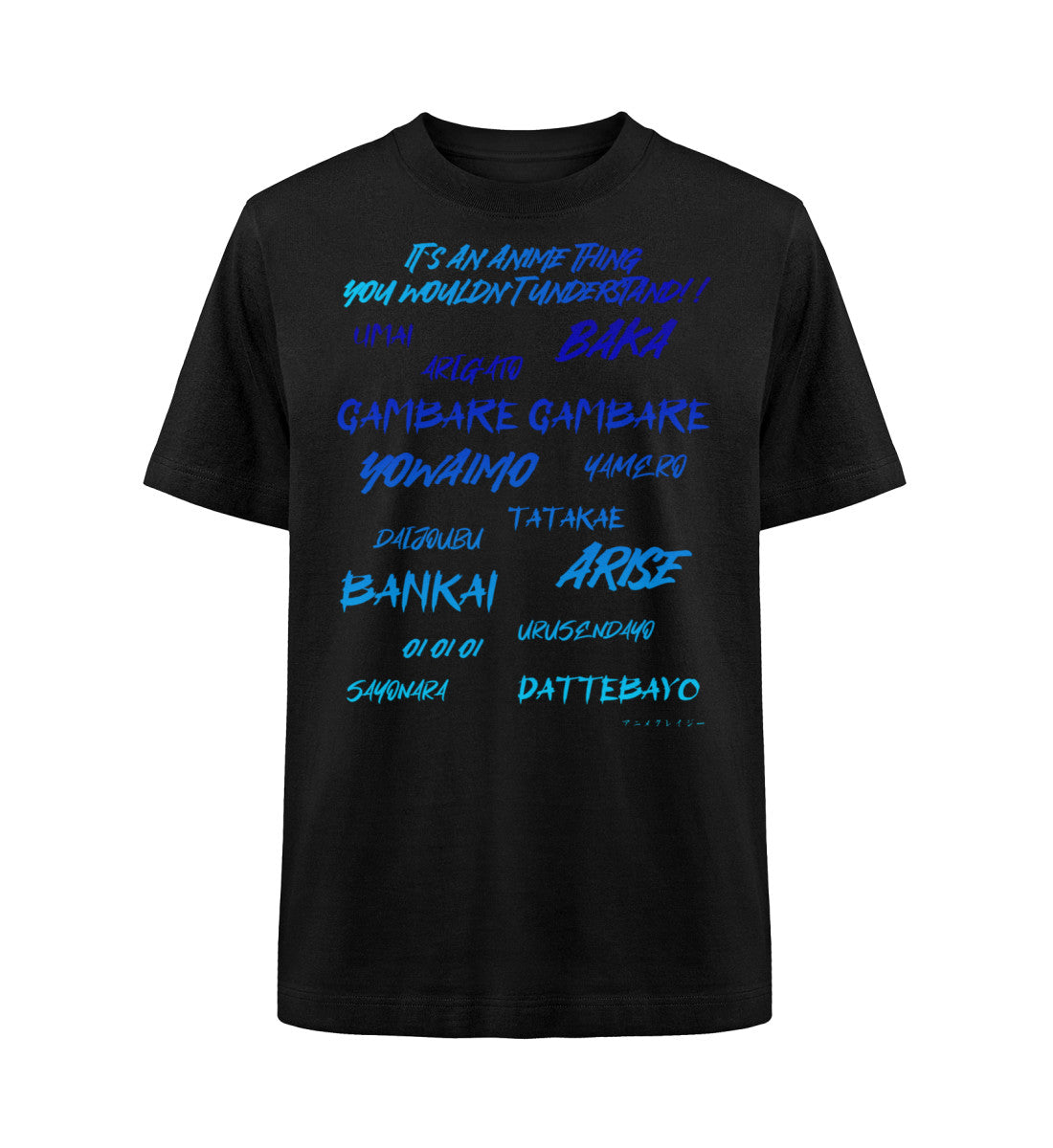 "It`s an Anime Thing" Organic Heavy Oversized T-Shirt