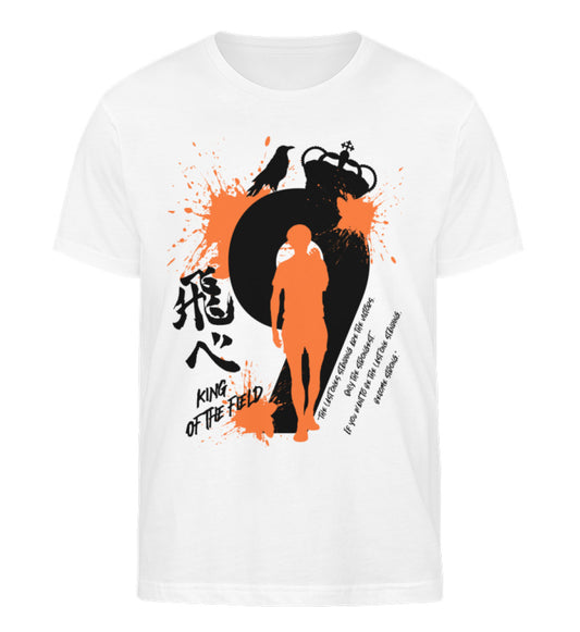 "King Of The Field" Front Unisex Organic Shirt