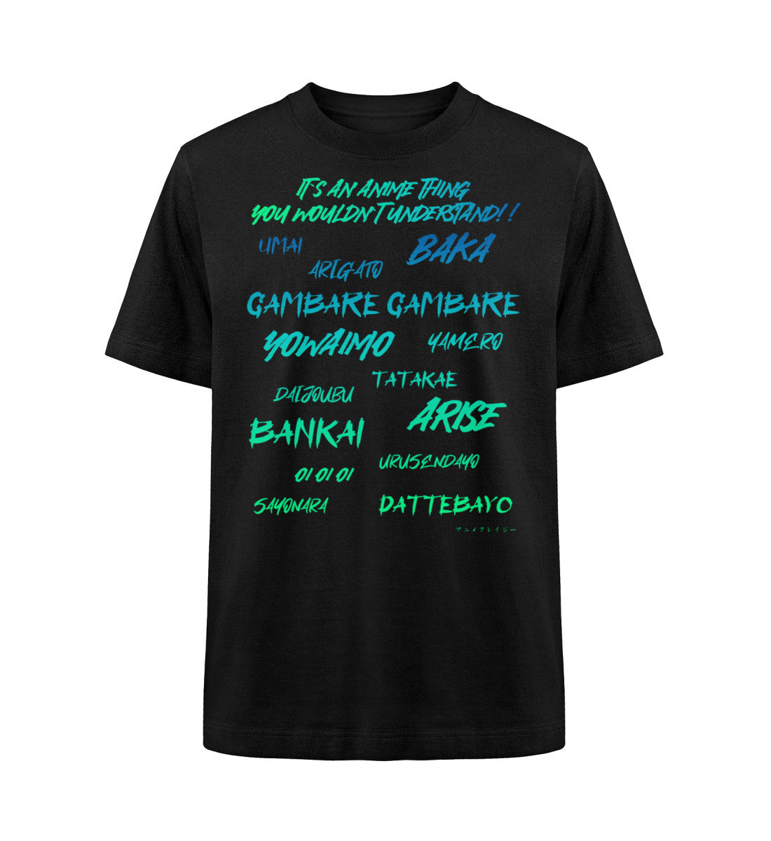 "It`s an Anime Thing" Organic Heavy Oversized T-Shirt