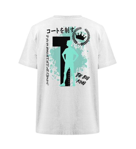 "The Big King" Back Organic Heavy Oversized T-Shirt
