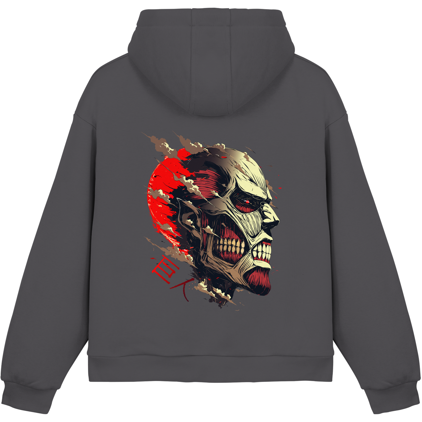 "Titan" Back Fluffy Boxcut Hoodie