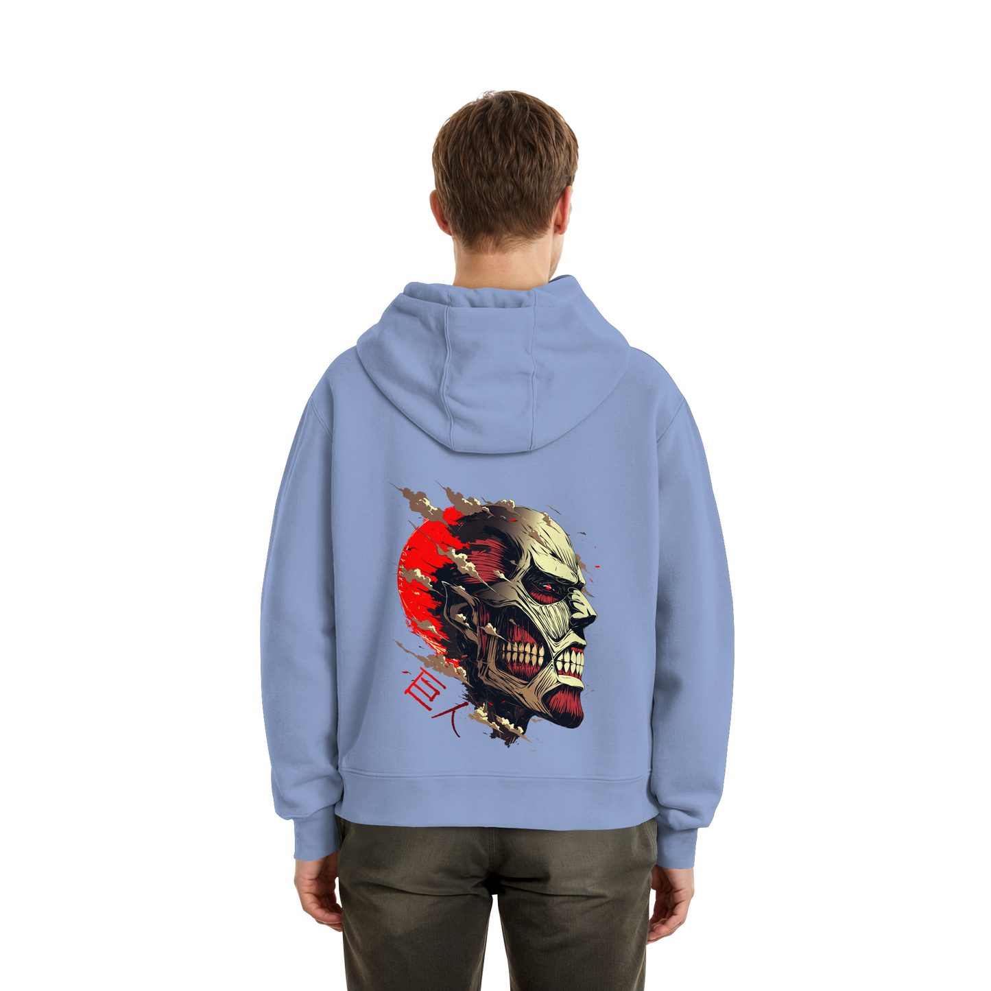 "Titan" Back Fluffy Boxcut Zipper