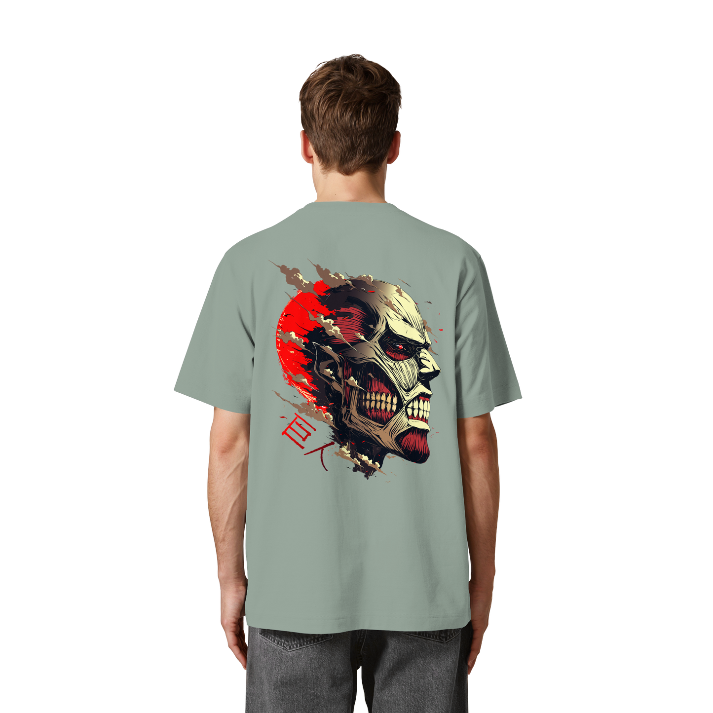 "Titan" Back Heavy Oversized Organic Shirt