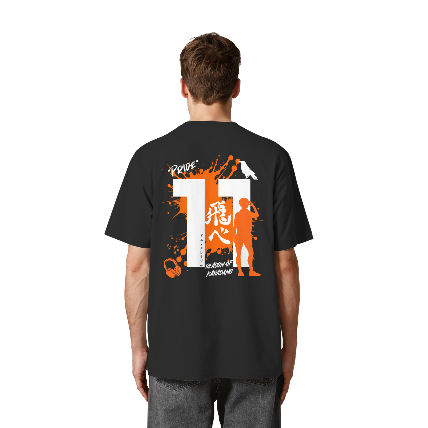 "Pride" Back Organic Heavy Oversized Shirt
