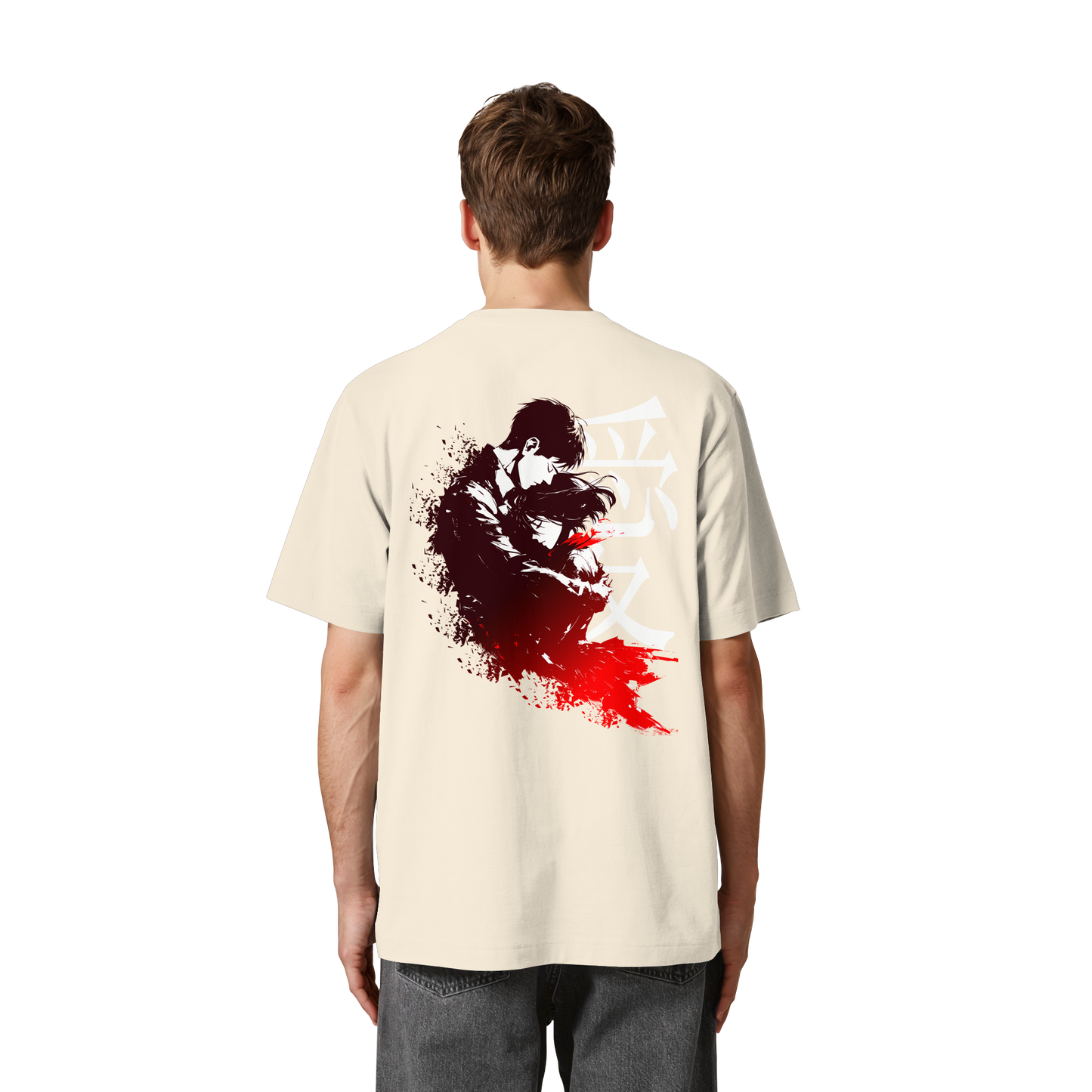 "Bound by Fate" Back Heavy Oversized Organic Shirt