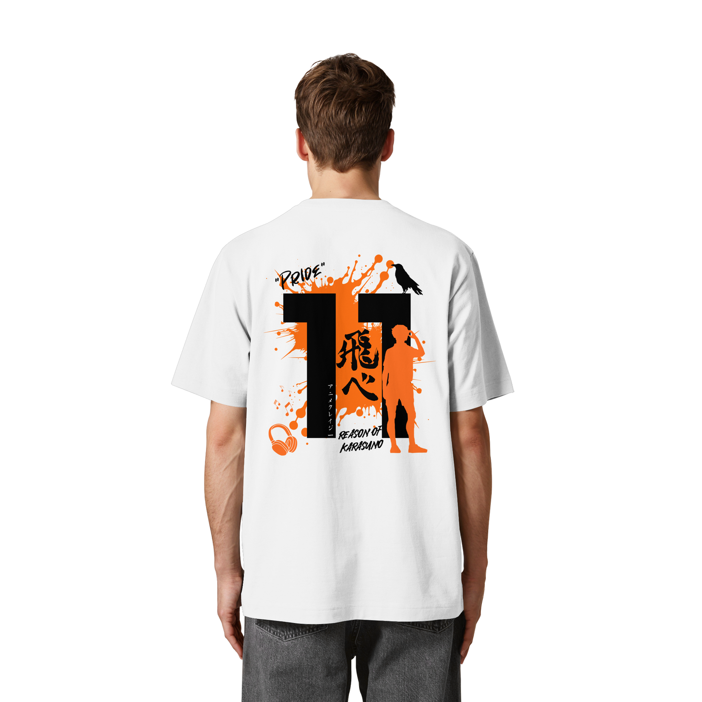 "Pride" Back Organic Heavy Oversized Shirt