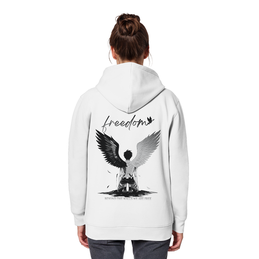 "Freedom" Back Organic Classic Hoodie
