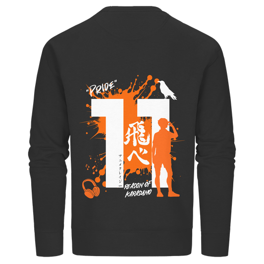 "Pride" Back Organic Unisex Sweatshirt