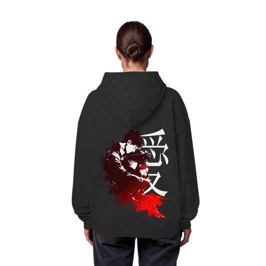 "Bound by Fate" Back Organic Oversize Hoodie
