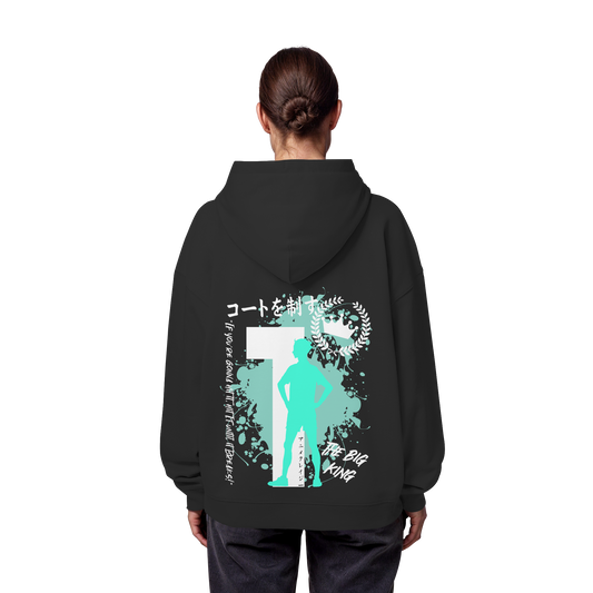 "The Big King" Back Organic Oversize Hoodie
