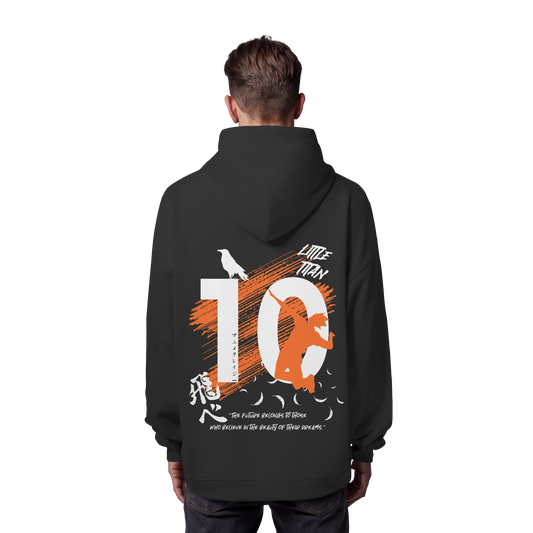 "Little Titan" Back Organic Oversize Hoodie