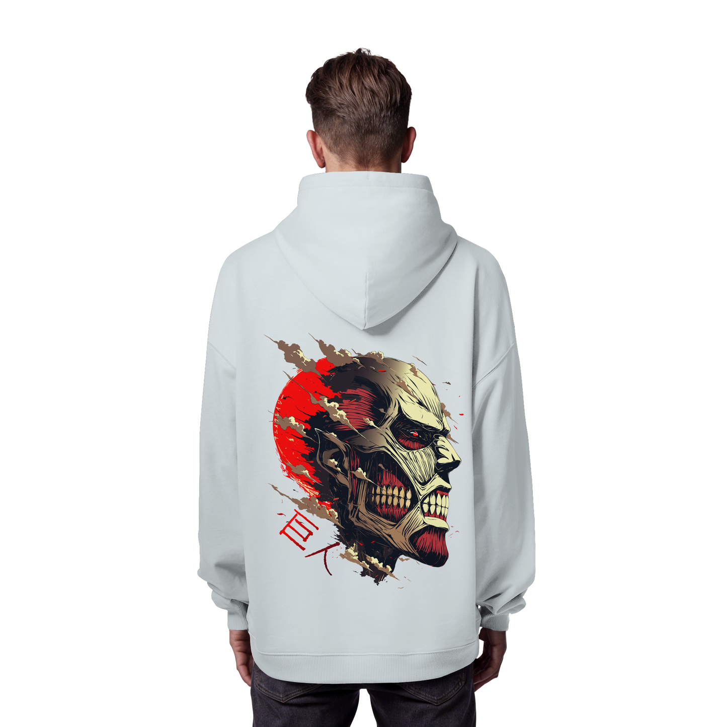 "Titan" Back Organic Oversize Hoodie