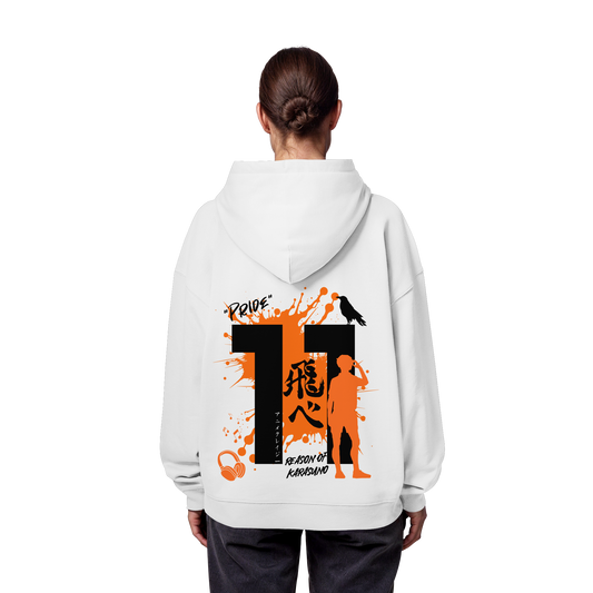 "Pride" Back Organic Oversize Hoodie