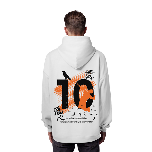 "Little Titan" Back Organic Oversize Hoodie