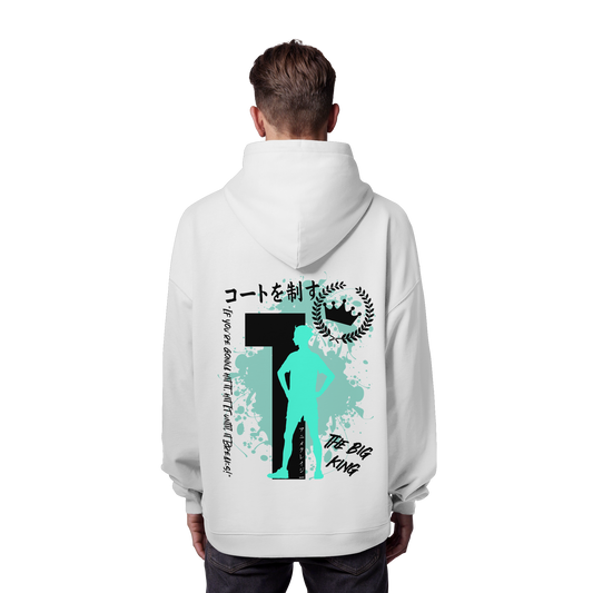 "The Big King" Back Organic Oversize Hoodie