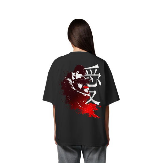 "Bound by Fate" Back Organic Oversized Shirt