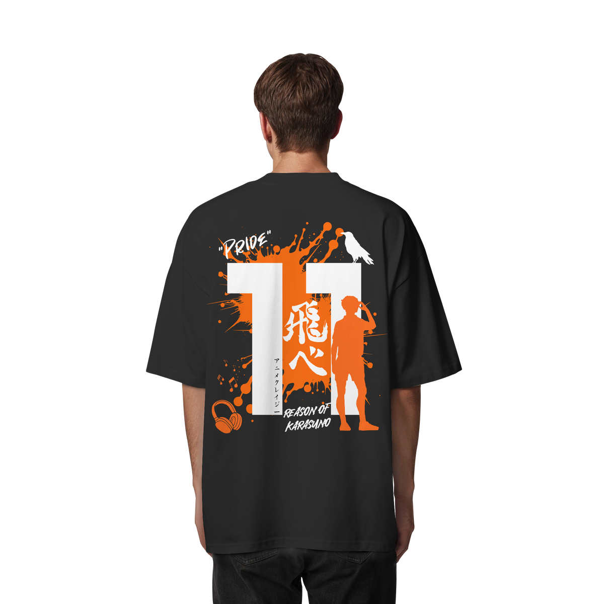 "Pride" Back Organic Oversize Shirt