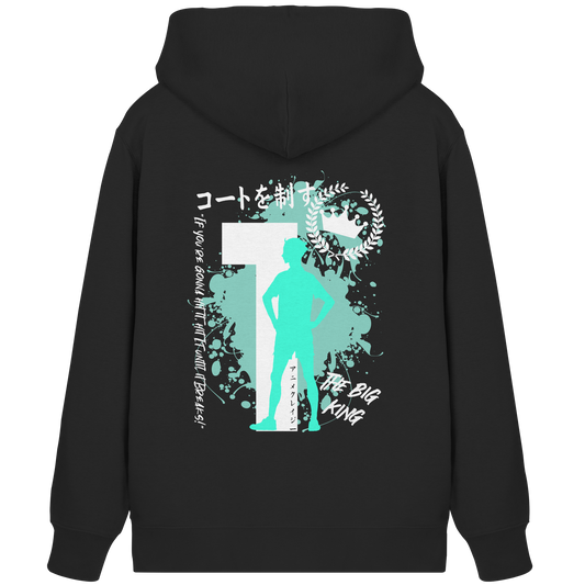 "The Big King" Black Organic Zipper