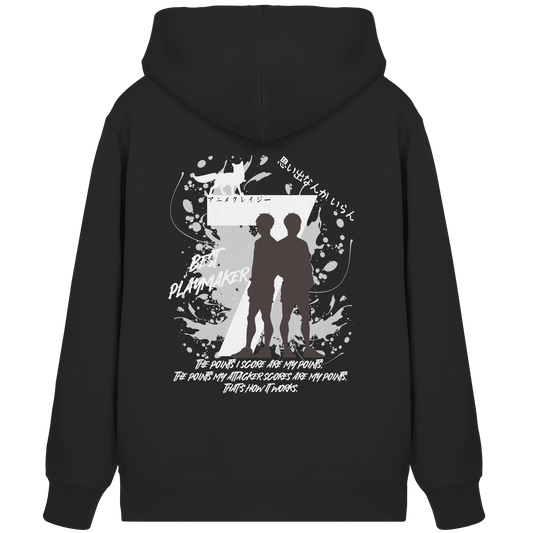 "Best Playmaker" Back Black - Organic Zipper