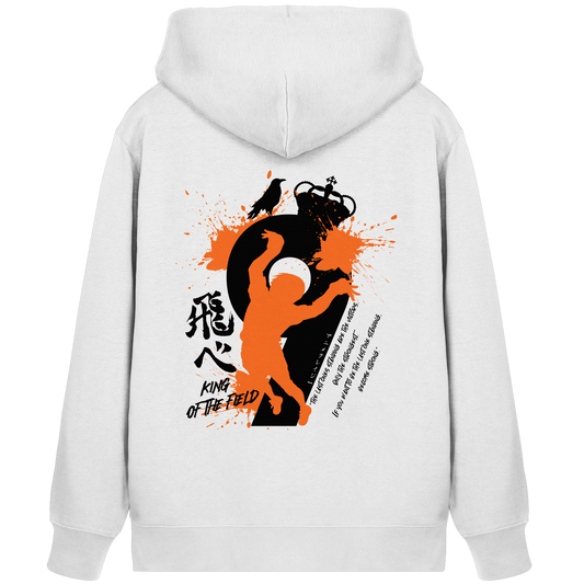 "King Of The Field 2.0" White Organic Zipper