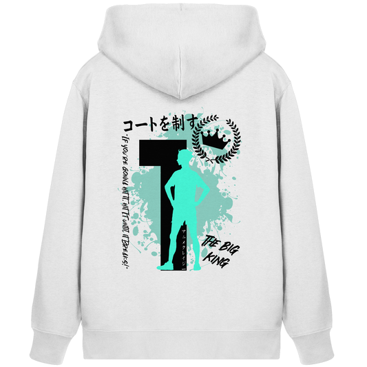 "The Big King" White Organic Zipper