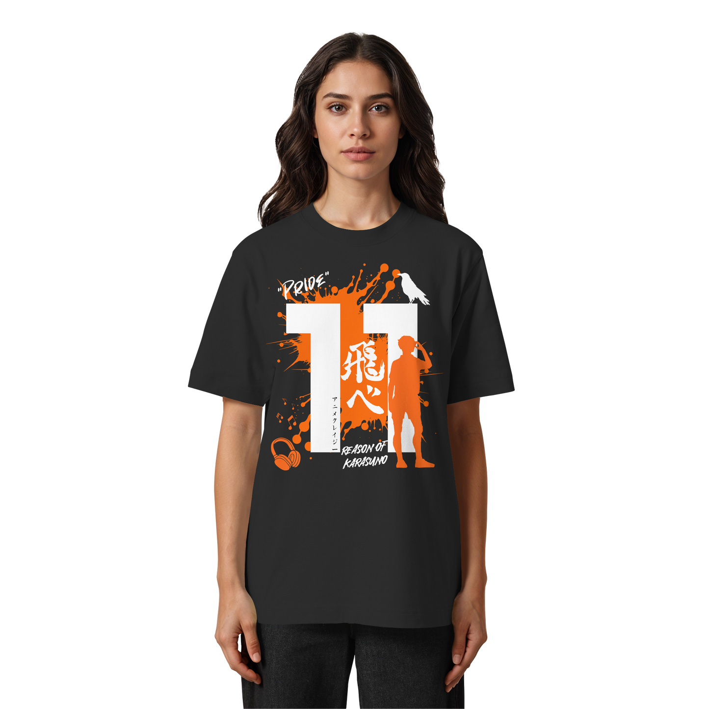 "Pride" Front Organic Heavy Oversized Shirt