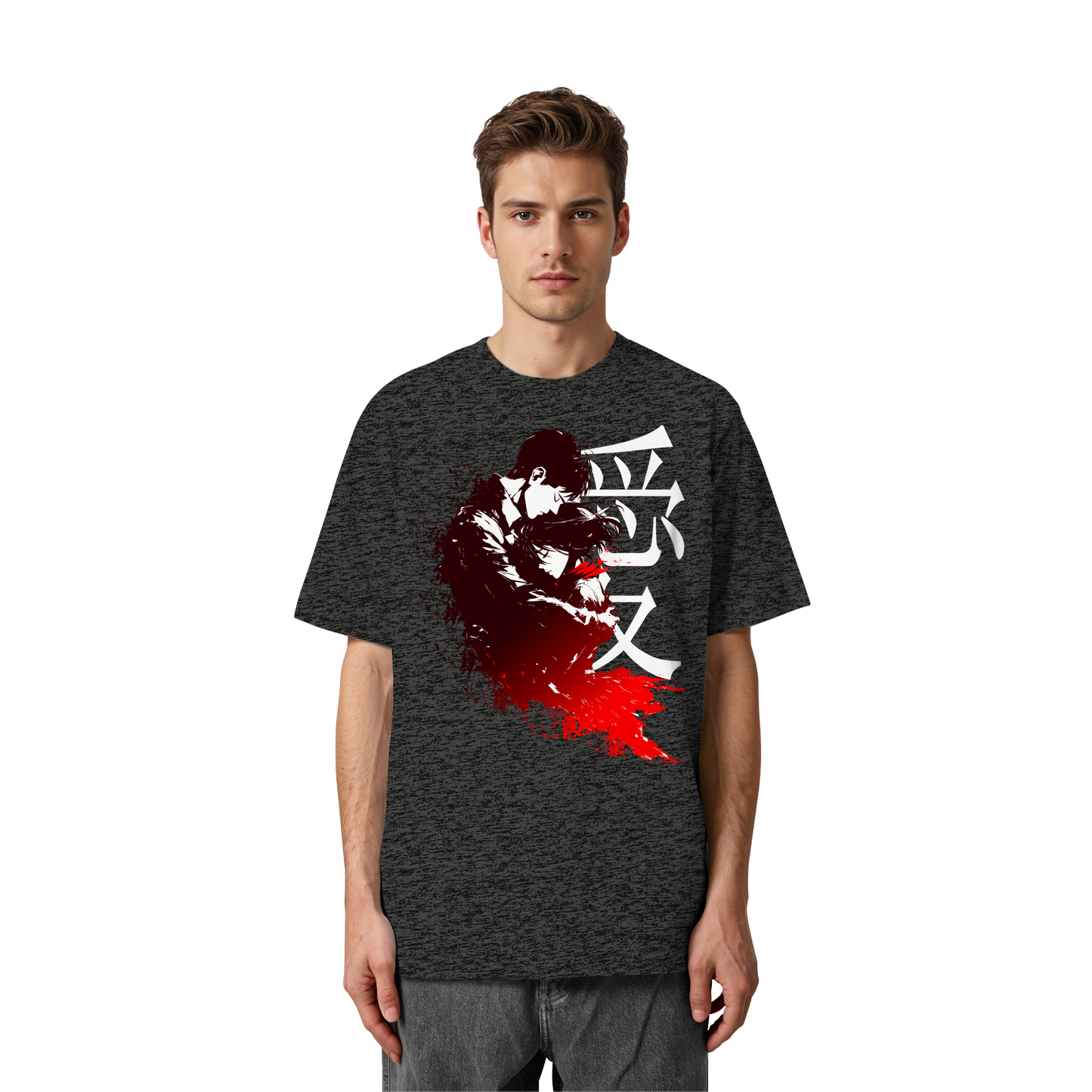 "Bound by Fate" Front Heavy Oversized Organic Shirt