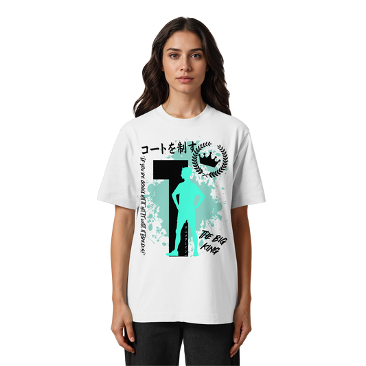 "The Big King" Front Organic Heavy Oversized Shirt