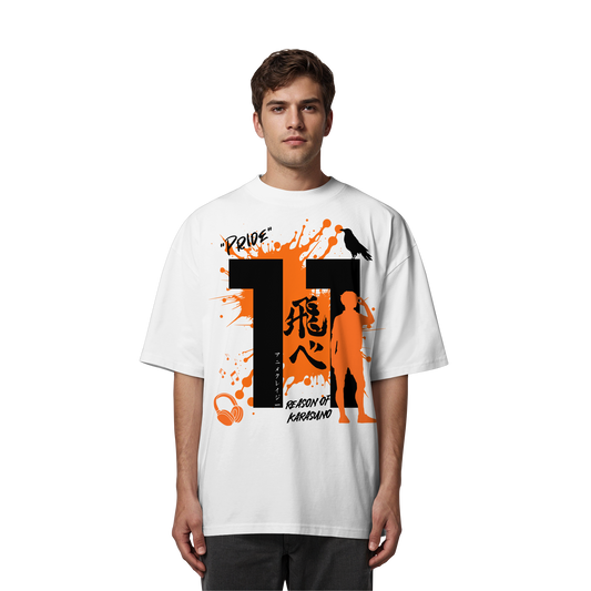 "Pride" Front Organic Oversize Shirt