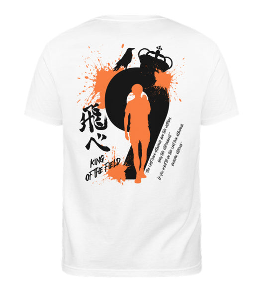 "King Of The Field" Back Unisex Organic Shirt