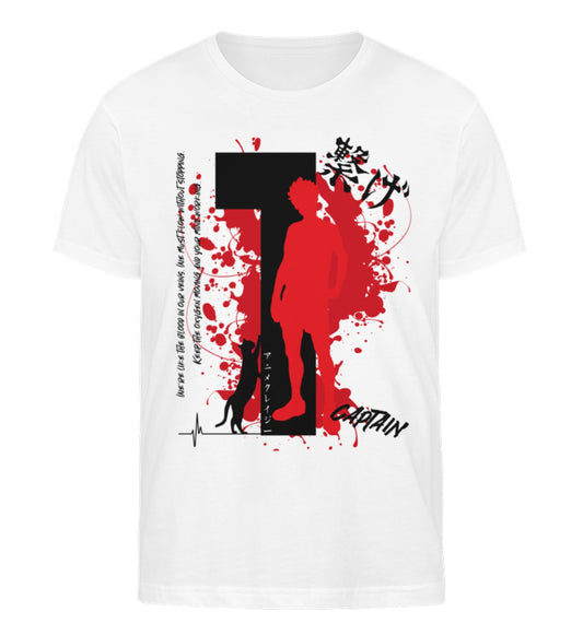 "Captain" Front Unisex Organic Shirt