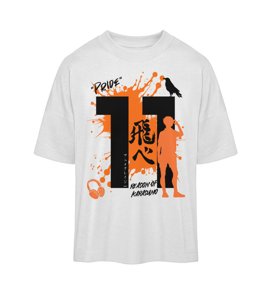 "Pride" Front Organic Oversized Shirt