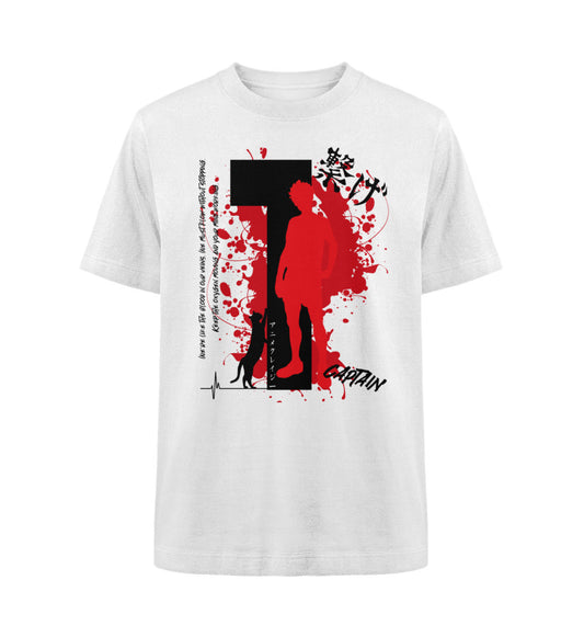 "Captain" Front Organic Heavy Oversized T-Shirt