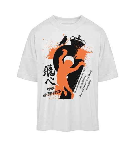 "King Of The Field 2.0" Front Organic Oversized Shirt