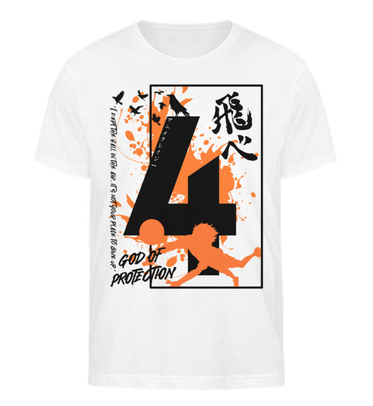 "God Of Protection" Front Unisex Organic Shirt