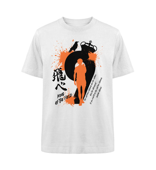 "King Of The Field" Front Organic Heavy Oversized T-Shirt