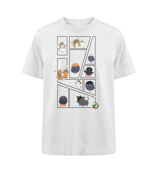 "Haikyuu Vögel"  Organic Heavy Oversized T-Shirt