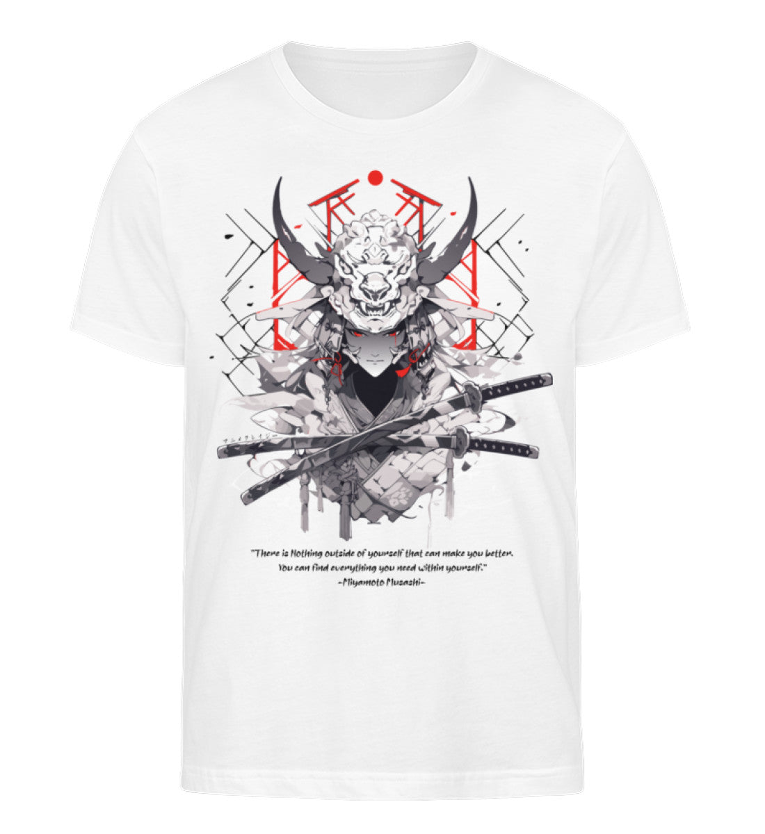 "Miyamoto Musashi" Samurai  - Herren Organic Shirt