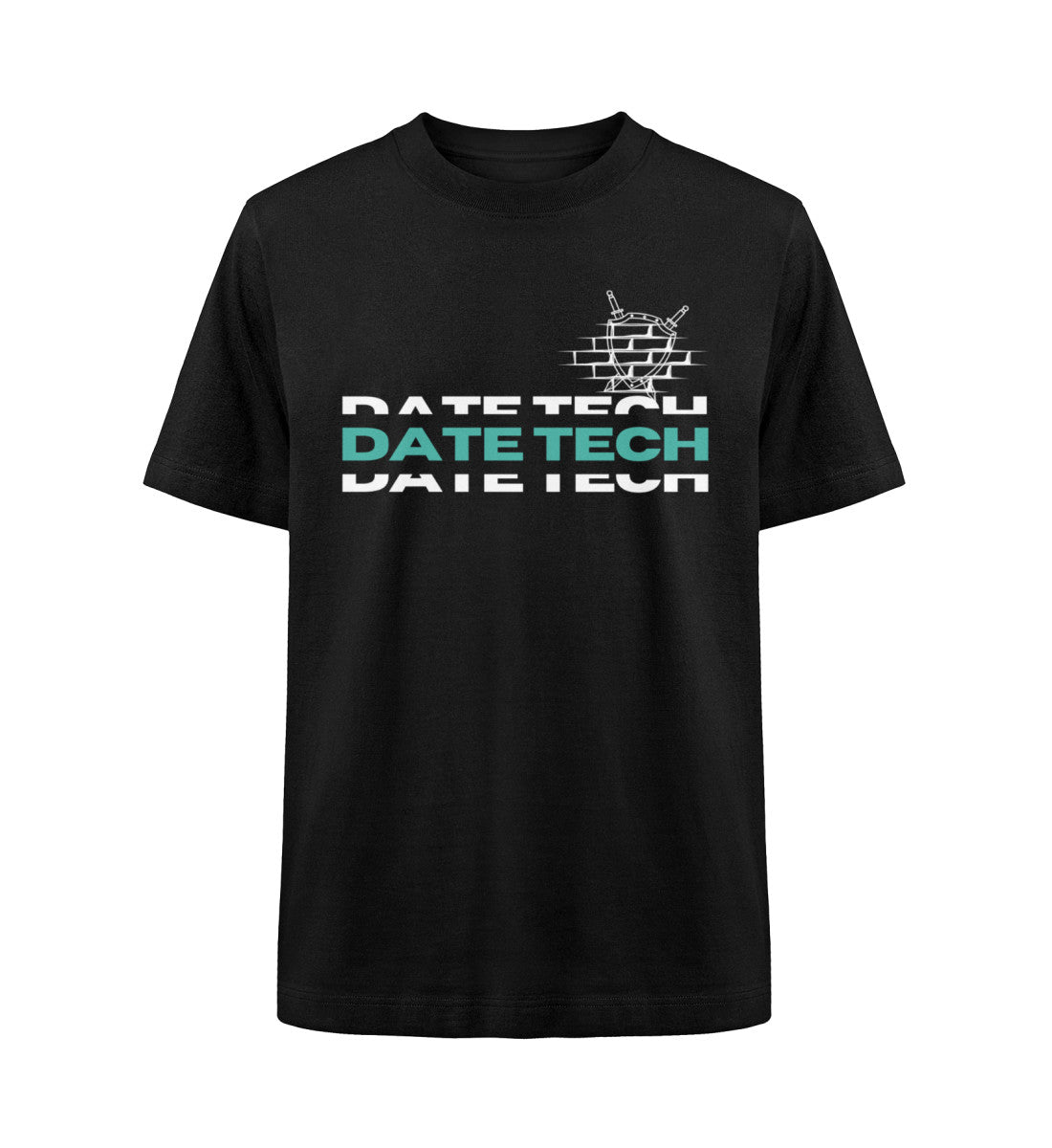 "Date Tech" Organic Heavy Oversized T-Shirt