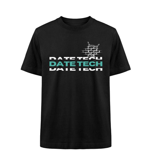 "Date Tech" Organic Heavy Oversized T-Shirt