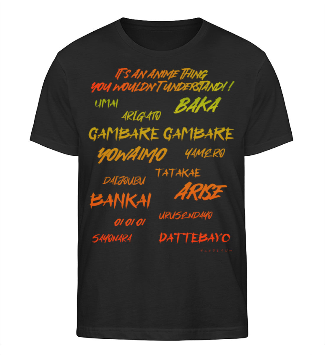 "It`s an Anime Thing" Unisex Organic Shirt