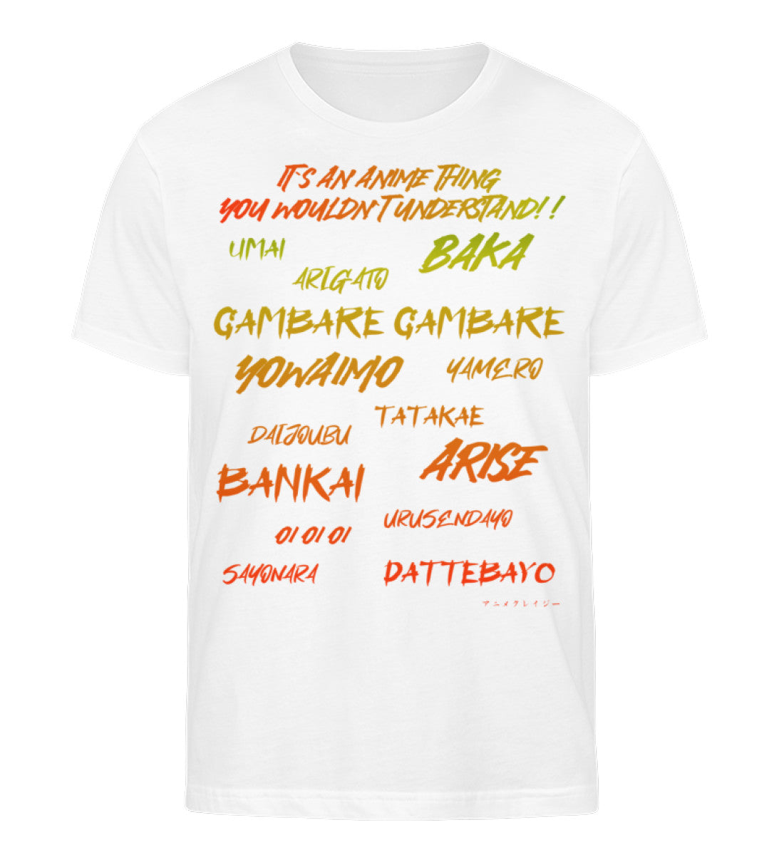 "It`s an Anime Thing" Unisex Organic Shirt