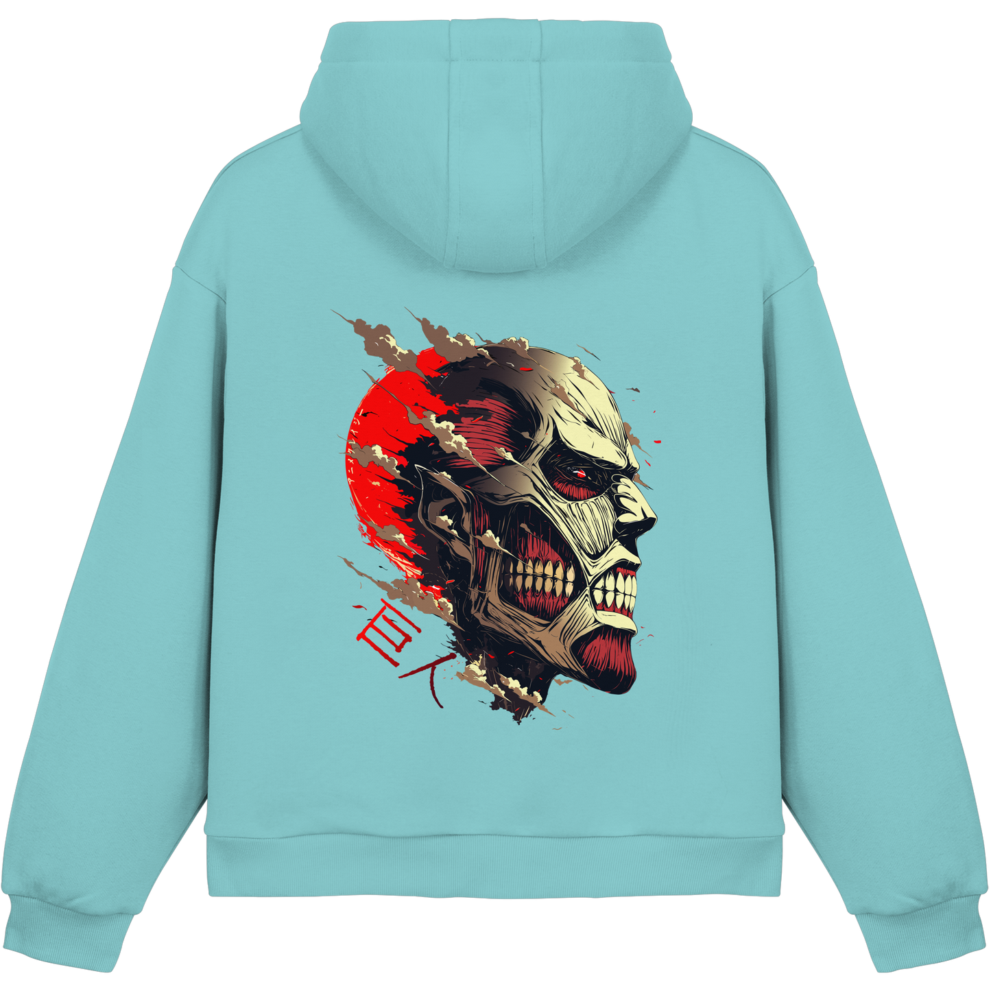 "Titan" Back Fluffy Boxcut Hoodie