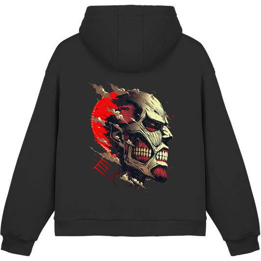 "Titan" Back Fluffy Boxcut Hoodie