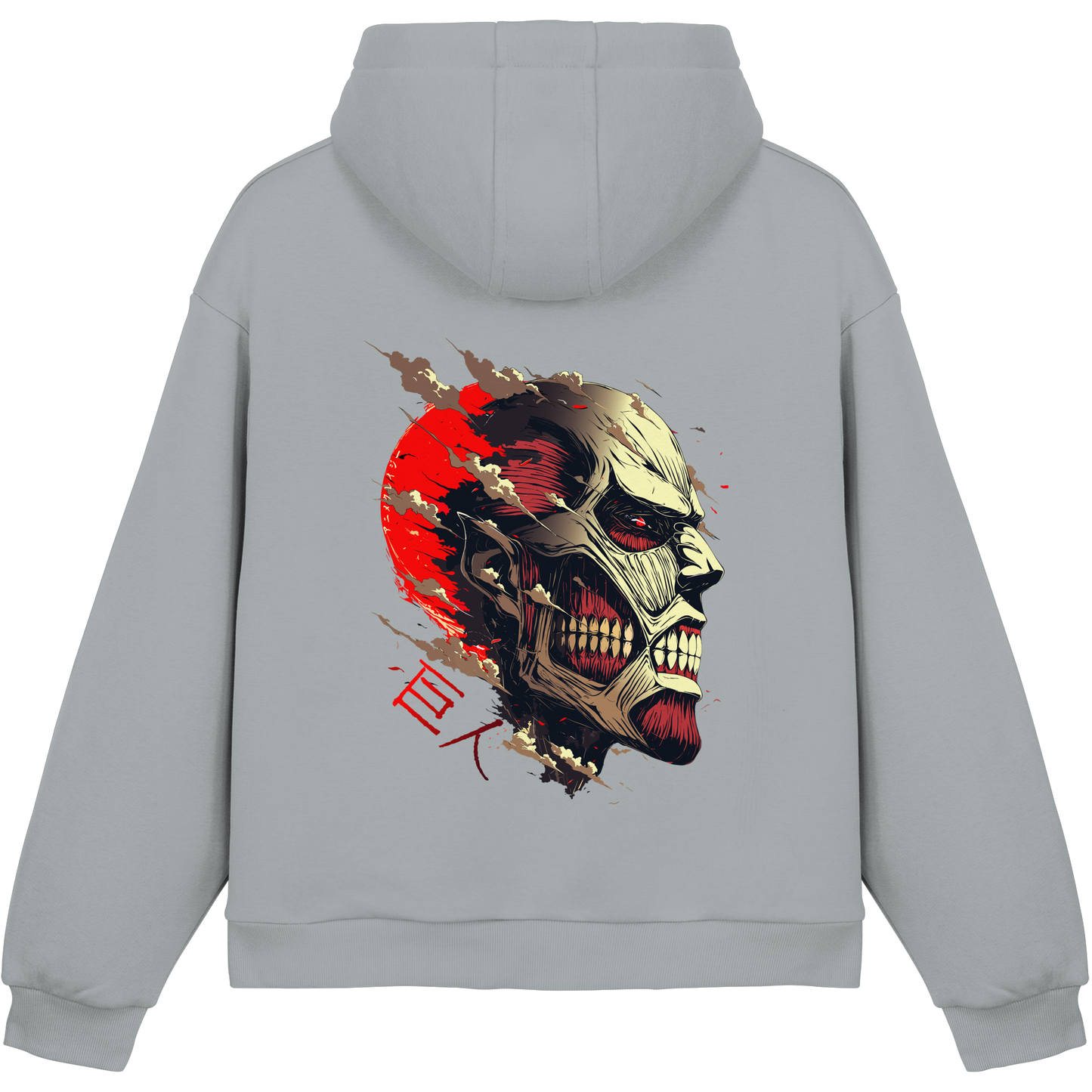 "Titan" Back Fluffy Boxcut Hoodie